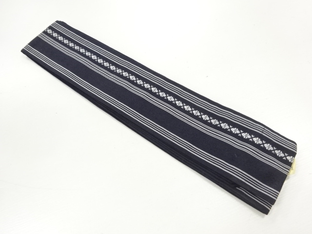 JAPANESE KIMONO FOR MEN / SHITA-OBI / CHIKUZEN HAKATA 